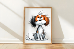 Cute Dog Clipart Sublimation Product Image 3