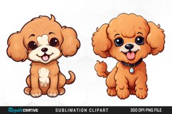 Cute Dog Sublimation PNG Clipart Product Image 1