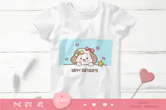 Cute dog clipart kawaii animals birthday party cartoon Product Image 3