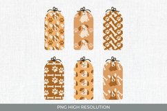 Cute Dog Patterned Shaped Tag Product Image 1