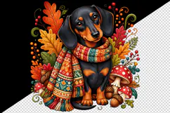 Cute dog tumbler, mug wrap, clipart sublimation design Product Image 2