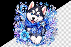 Cute dog tumbler, mug wrap, clipart sublimation design Product Image 2