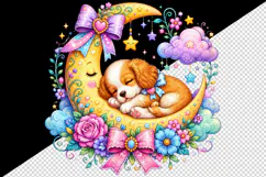 Cute dog tumbler, mug wrap, clipart sublimation design Product Image 2