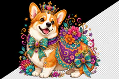 Cute dog tumbler, mug wrap, clipart sublimation design Product Image 2
