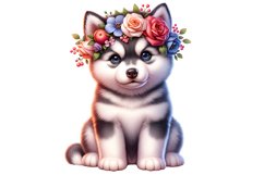 cute dogs clipart sublimation watercolor animals clipart png woodland animals puppy dog clipart 