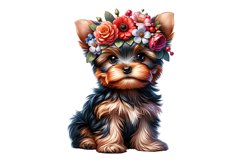 cute dogs clipart sublimation watercolor animals clipart png woodland animals puppy dog clipart 