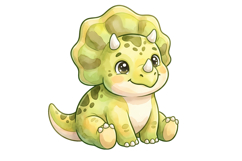Cute Donosaur Png| Dinosaur Png Product Image 1