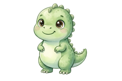 Cute Donosaur Png| Dinosaur Png Product Image 1