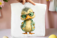 Cute Duck Summer Clipart Product Image 2