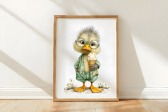 Cute Duck Summer Clipart Product Image 3