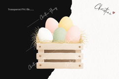 Watercolor Cute Easter Clipart | Easter PNG Product Image 2