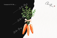 Watercolor Cute Easter Clipart | Easter PNG Product Image 2