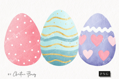 Watercolor Cute Easter Clipart | Easter PNG Product Image 1
