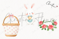 Watercolor Cute Easter Clipart | Easter PNG Product Image 3