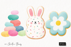 Watercolor Cute Easter Clipart | Easter PNG Product Image 1