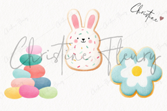 Watercolor Cute Easter Clipart | Easter PNG Product Image 3