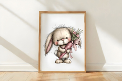 Cute Easter animals clipart Product Image 3