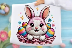 Cute Easter Bunny Clipart, Easter Bunny PNG Product Image 2