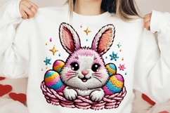 Cute Easter Bunny Clipart, Easter Bunny PNG Product Image 1