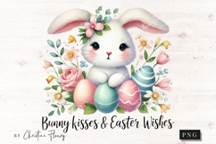 Bunny Kisses Easter PNG | Easter PNG Product Image 4