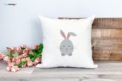Cute Easter Bunny Cross Stitch Pattern PDF File Product Image 2