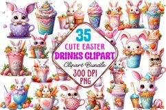 Cute Easter Drinks Sublimation Clipart, Easter Drinks Watercolor, Watercolor Easter Drinks, Easter Wine Watercolor, Watercolor Easter Wine, Easter Beer, Easter Drink Clipart, Easter Drink PNG, Easter Drink Sublimation, Easter Drinks, Easter Drinks Clipart