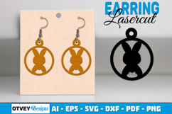 Cute Easter Earrings Lasercut BUNDLES Product Image 10