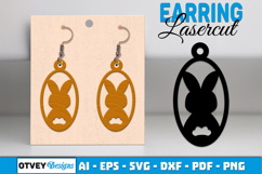 Cute Easter Earrings Lasercut BUNDLES Product Image 2