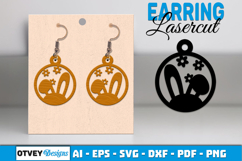 Cute Easter Earrings Lasercut Product Image 1