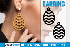 Cute Easter Earrings Lasercut Product Image 2