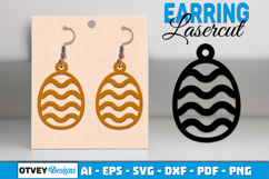 Cute Easter Earrings Lasercut BUNDLES Product Image 7