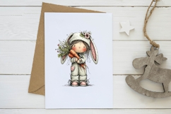 Cute Easter gnomes clipart Product Image 3
