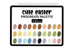 Cute Easter Procreate Color Palette