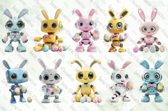 Cute Easter Robot Sublimation Bundle Product Image 3