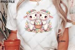 Cute Easter Sheep Png Product Image 2