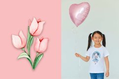Cute Easter Watercolor Clipart, Easter kids and animals Product Image 6