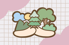 Cute environment Clipart PNG Product Image 4