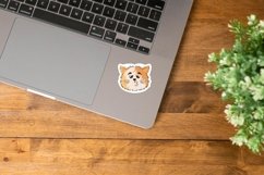 Cute Cat Faces Cartoons, Cat Stickers, printable stickers