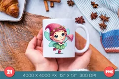 Cute Fairytale Gnomes. Tshirt, PNG. Product Image 4