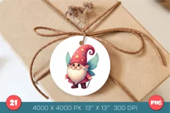 Cute Fairytale Gnomes. Tshirt, PNG. Product Image 6