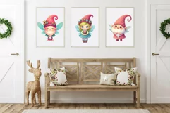 Cute Fairytale Gnomes. Tshirt, PNG. Product Image 7