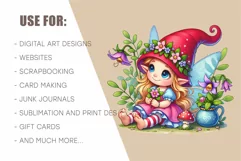 Cute Fairytale Gnomes. Tshirt, PNG. Product Image 8