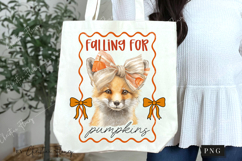 Cute Fall Falling For Pumpkins PNG Product Image 5