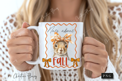 Cute Fall Nuts About Fall PNG Product Image 2