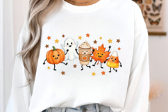 Cute Fall PNG, Pumpkin Ghost Candy PNG Product Image 2