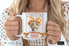 Cute Fall Pumpkin Patch PNG Product Image 2