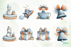 Cute Festive Winter PNG Sublimation Product Image 3