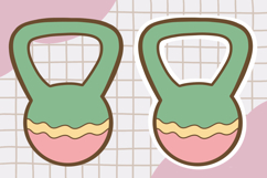 Cute Fitness Clipart png Product Image 2