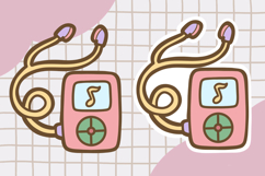 Cute Fitness Clipart PNG set 2 Product Image 4