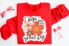Cute Floral Printable Sticker PNG, Inspirational Sticker Product Image 3